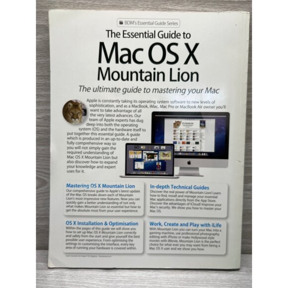 BDMs Essential Guide To Mac OSX Mountain Lion In-Depth Tutorials Apple Software - Picture 4 of 10